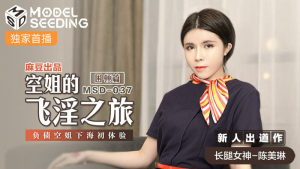 MSD037: Nữ Tiếp Viên Hàng Không Gợi Cảm | Phim Sex JAV HD